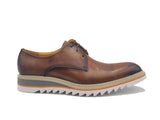 Carrucci Shoes Plain Toe Blucher Oxford