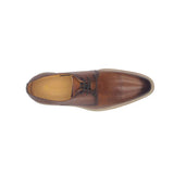 Carrucci Shoes Plain Toe Blucher Oxford