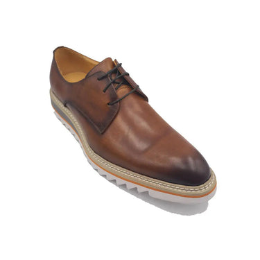 Carrucci Shoes Plain Toe Blucher Oxford