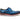 Carrucci Shoes Plain Toe Blucher Oxford in Ocean Blue #color_ Ocean Blue