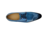 Carrucci Shoes Plain Toe Blucher Oxford