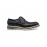 Carrucci Shoes Plain Toe Blucher Oxford in Black