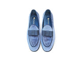 Carrucci Shoes Premium Velvet Prom Loafer