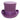 Ferrecci Premium Top Hat in Purple Wool Victorian Elegance in
