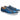 Primo Hand Burnished Leather Sneakers in Blue #color_ Blue