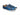 Primo Hand Burnished Leather Sneakers in Blue #color_ Blue