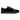 Belvedere Prince in Black Velvet & Polished Leather Formal Sneakers in Black #color_ Black
