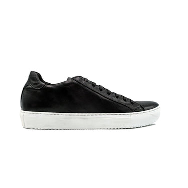 Giovacchini Ricardo in Black Nappa Leather Sneakers in #color_
