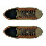 Giovacchini Rino in Antique Cognac Waxed Suede Sneakers