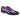Giovanni Rio Leather Brogue Dress Shoes in Purple Grey