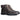 Rugged Leather Boot with Faux Shearling in Brown #color_ Brown