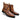 Rugged Split Toe Lace-up Boot in Cognac