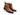 Rugged Split Toe Lace-up Boot in Cognac #color_ Cognac