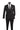 Vinci Black Slim Fit 2 Piece Suit - S-2PP