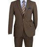 Vinci Brown Regular Fit 2 Piece Suit - 2PP