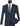 Vinci Navy Regular Fit 2 Piece Suit - 2PP