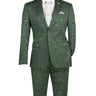 Vinci Hunter Green Slim Fit 2 Piece Suit - S2F-1