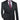 Vinci Black Slim Fit 2 Piece Suit - S2F-1