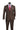 Vinci Brown Slim Fit 2 Piece Suit - S2RK-7