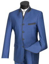 Vinci 2 Piece Slim Fit Suit in Blue - S4HT-1