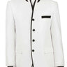 Vinci White Slim Fit 2 Piece Suit - S4HT-1