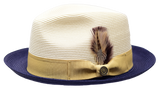 Natural/Navy Blue