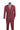 Vinci Burgundy Slim Fit 2 Piece Suit - SC900-12