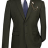 Vinci Olive Slim Fit 2 Piece Suit - SC900-12