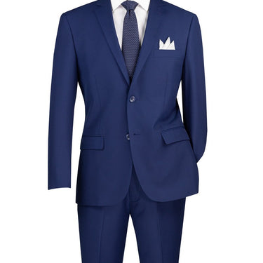 Vinci Patriot Blue Slim Fit 2 Piece Suit - SC900-12