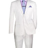 Vinci White Slim Fit 2 Piece Suit - SC900-12