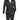 Vinci Black Slim Fit Double Breasted Suit - SDB-1