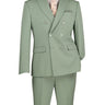 Vinci Sage Slim Fit Double Breasted Suit - SDB-1