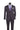 Vinci Charcoal Slim Fit 2 Piece Suit - SDX-3