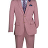 Vinci Pink Slim Fit 2 Piece Suit - SDX-3