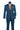Vinci Teal Slim Fit 2 Piece Suit - SDX-3