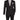 Vinci Black Slim Fit 2 Piece Suit - SDX-3