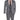 Vinci Gray Slim Fit 3 Piece Suit - SV1W-1
