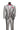 Vinci Silver Slim Fit 3 Piece Suit - SV2D-1