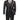 Vinci Black Slim Fit 3 Piece Suit - SV2D-1