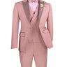Vinci Mauve Slim Fit 3 Piece Suit - SV2K-5