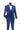 Vinci Blue Slim Fit 3 Piece Tuxedo - SV2T-8