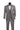Vinci Light Gray Slim Fit 3 Piece Tuxedo - SV2T-8