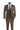 Vinci Brown Slim Fit 3 Piece Suit - SV2W-8