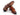 Paul Parkman Men's Leather Double Monkstrap Shoes in Brown