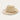 Stetson Stratoliner Milan Straw Fedora in Sand