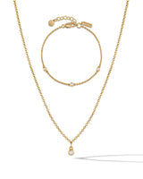 Sapphire Trio Set - Gold