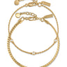 Sapphire Trio Set - Gold in #color_