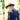 Scala Bennet Vegan Leather Wide Flat Brim Boater in #color_