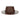Scala Bennet Vegan Leather Wide Flat Brim Boater in #color_