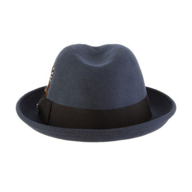 Scala Coeur Crushable Wool Felt Fedora
